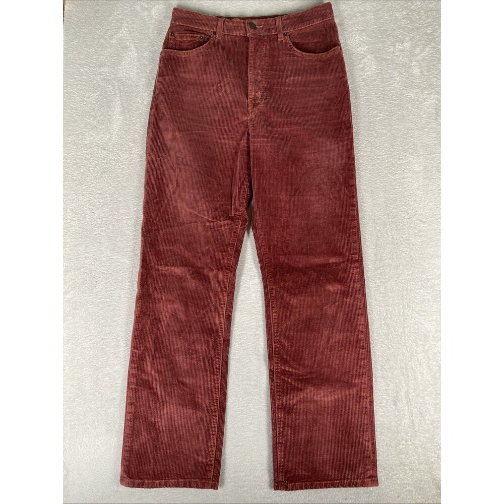 Imogene + Willie Amelia Corduroy Pants Women's 28 Red